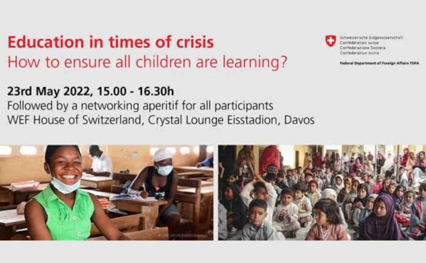 Ensuring Education in Times of Crisis Jacobs Foundation